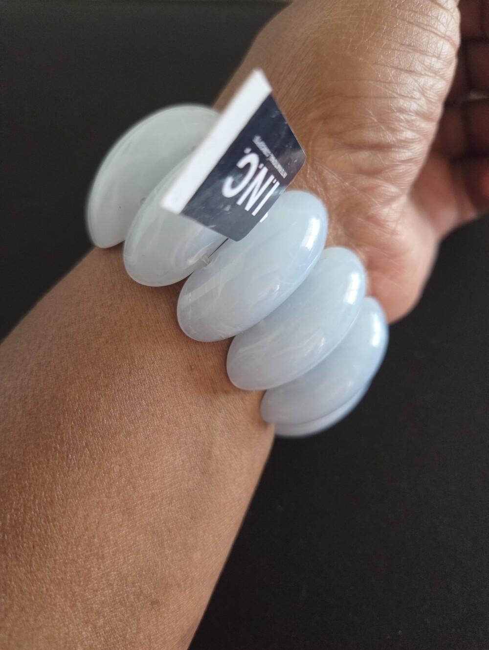 I.N.C. Shell Stretch Bracelet - Picture 2 of 4